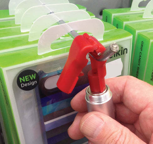 Security Hook Tags - Anti theft devices for your existing shelf hooks